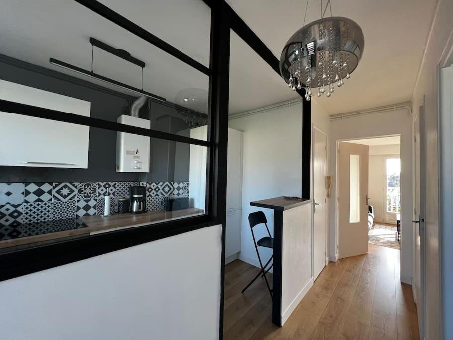 Apartmán T2 Lumineux Refais A Neuf Avec Parking ! Lorient Exteriér fotografie