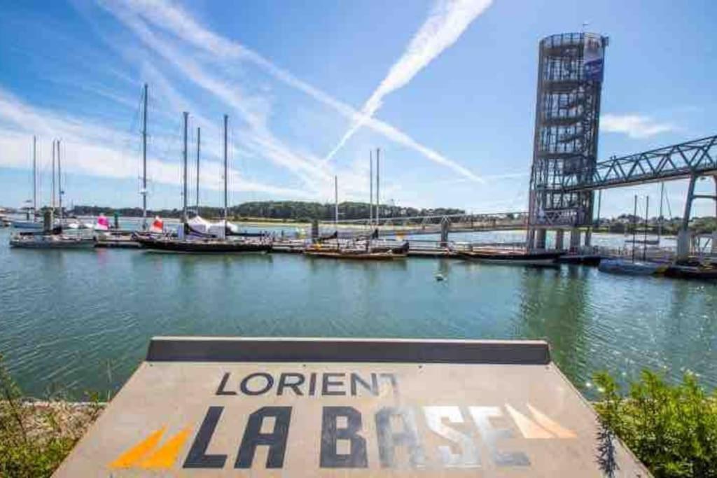 Apartmán T2 Lumineux Refais A Neuf Avec Parking ! Lorient Exteriér fotografie